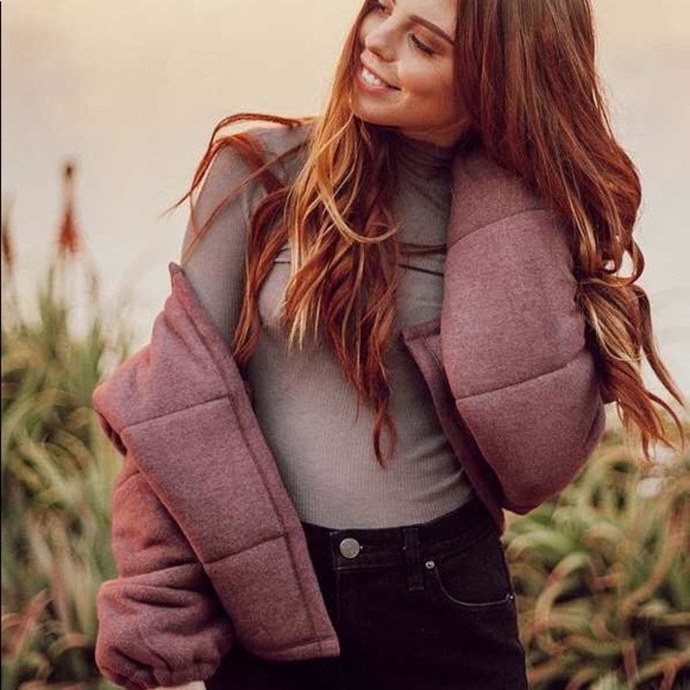 Purple puffer XS Urban Outfitters